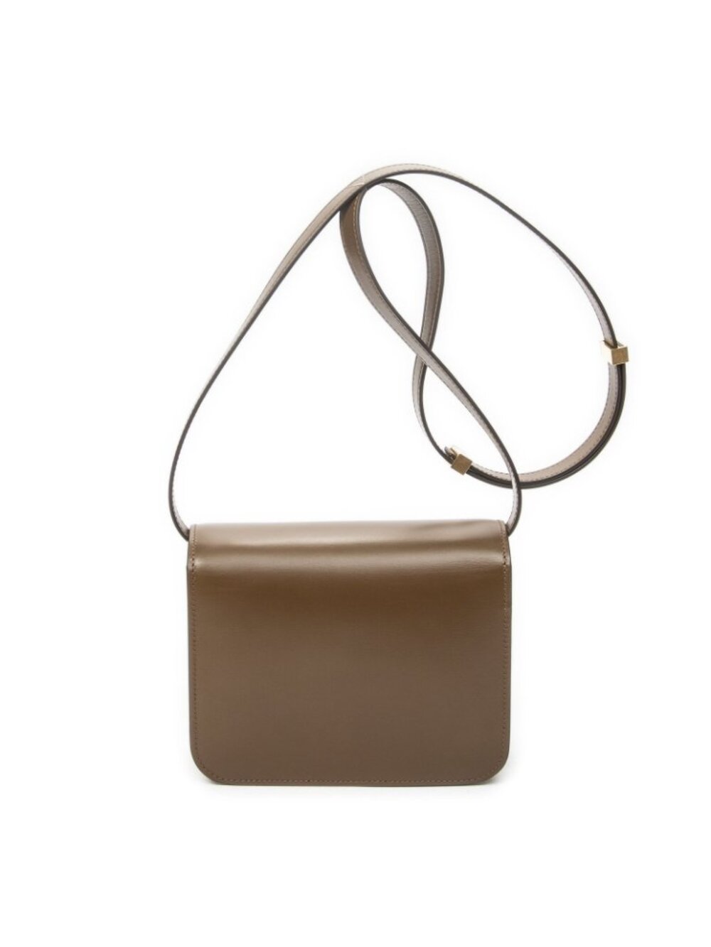 Celine Mini Classic Box Crossbody Brown Smooth Calfskin - Picture 5 of 10